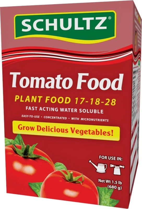 Plant Food, Tomato & Vegetable, Water Soluble, 17-18-28 Formula, 1.5 Lb.