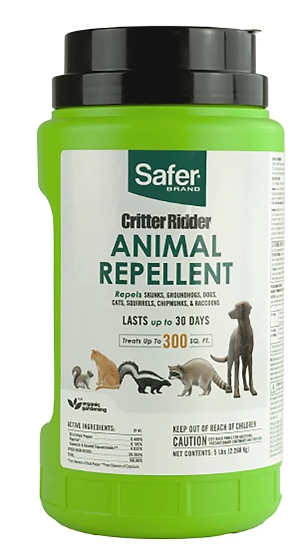 Critter Ridder Animal Repellent, 5-Lbs.