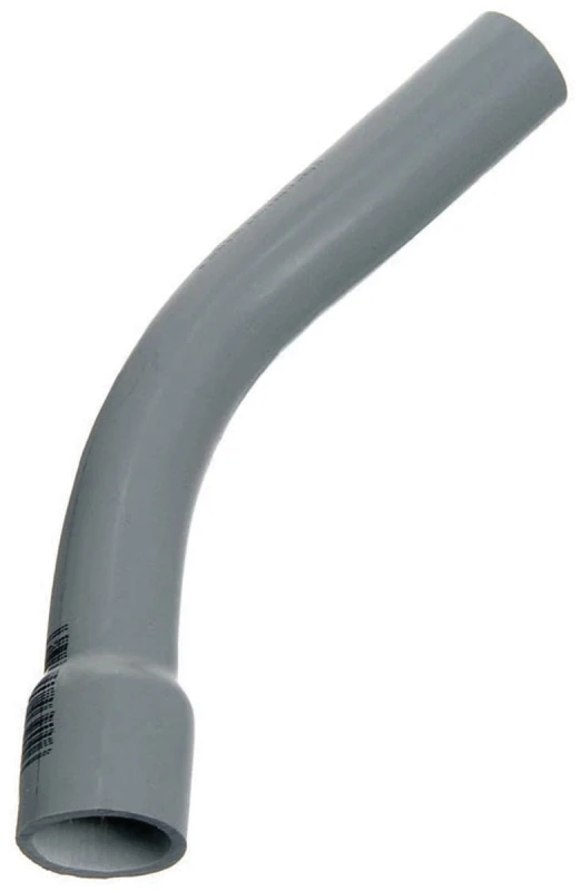 45 Degree Electrical PVC Elbow, Belled End, 2 1/2-In.