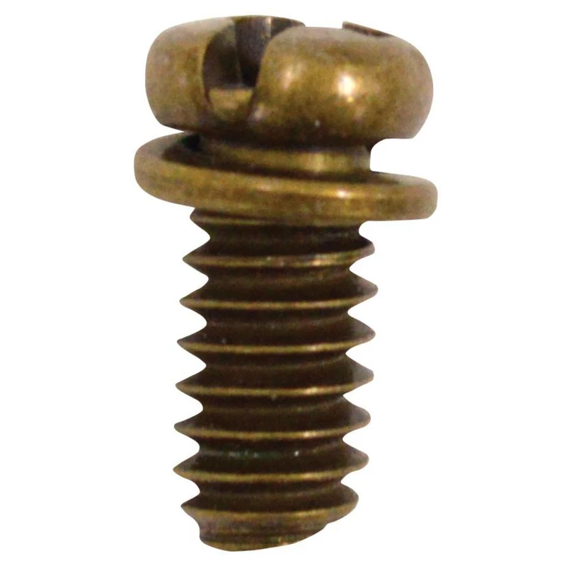 Ceiling Fan Motor Screws, Antique Brass Finish, 10-Pk.