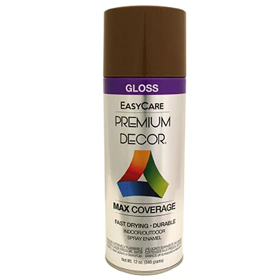 Premium Decor Spray Paint, Majestic Oak Gloss, 12 oz.