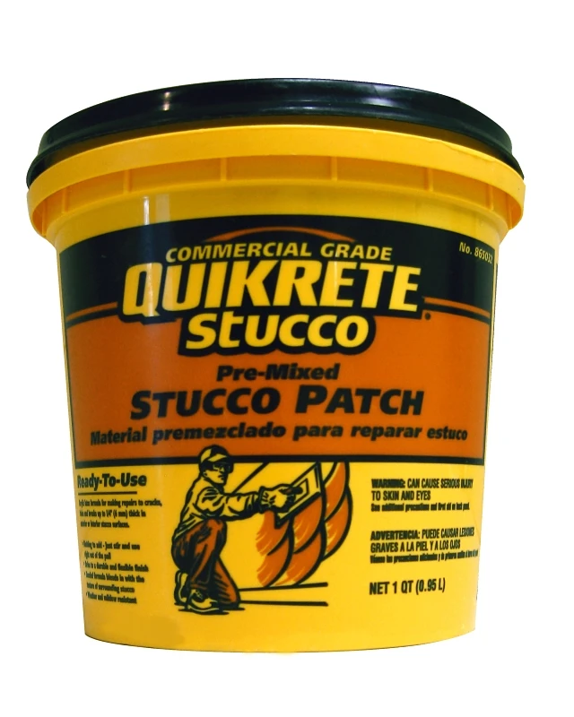 Pre-Mixed Stucco Patch, Qt.