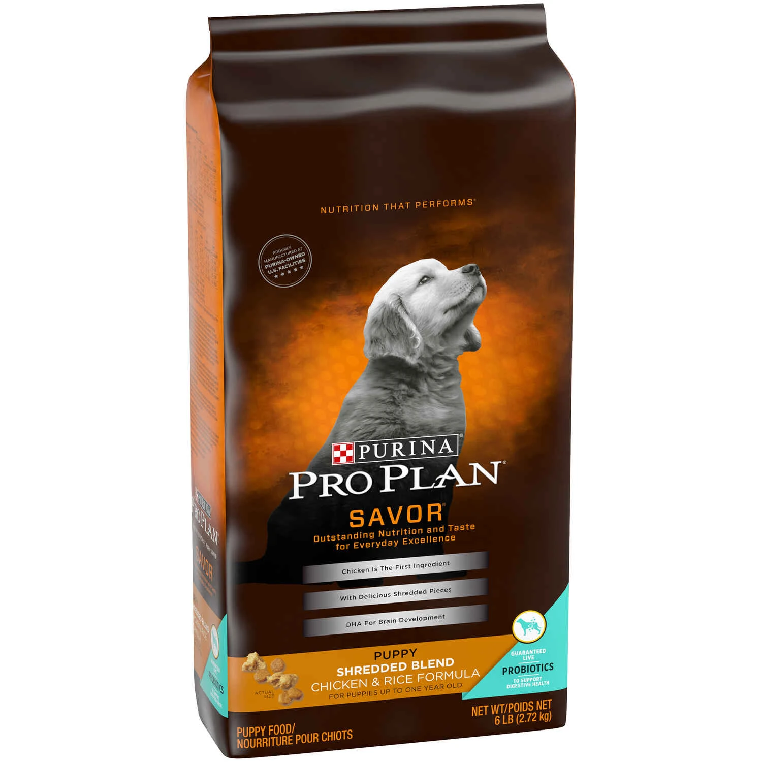 Dry Dog Food, Puppy, Chicken/Rice, 6 Lbs.