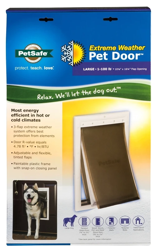 Extreme Weather Pet Door, Large