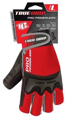 Fingerless Pro Work Gloves, L