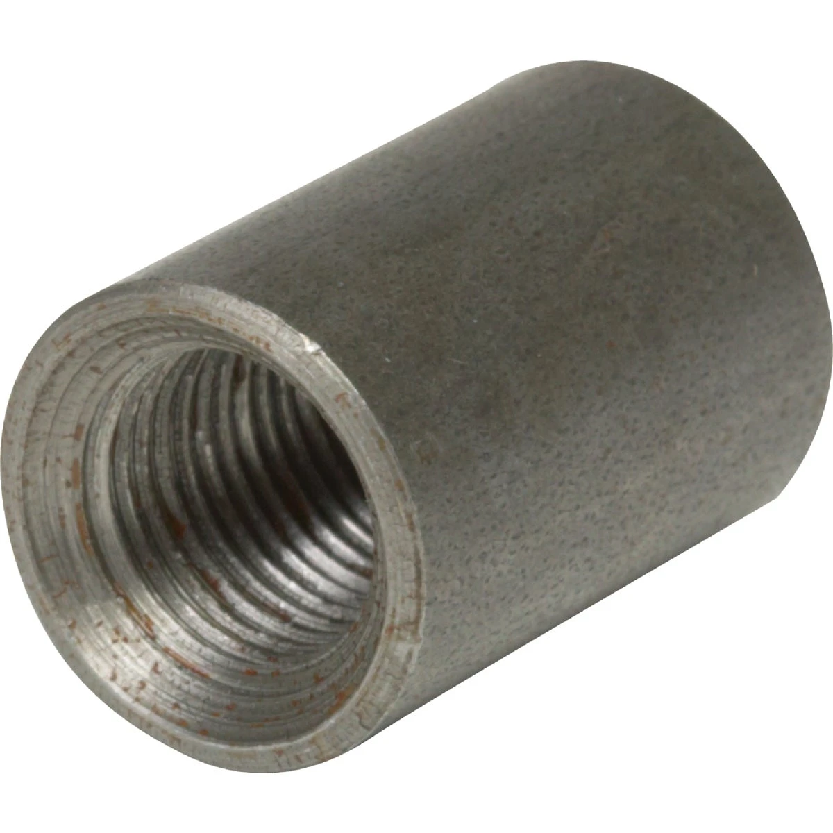 Black Pipe Coupling, Wrot Steel, 1-1/2 In.