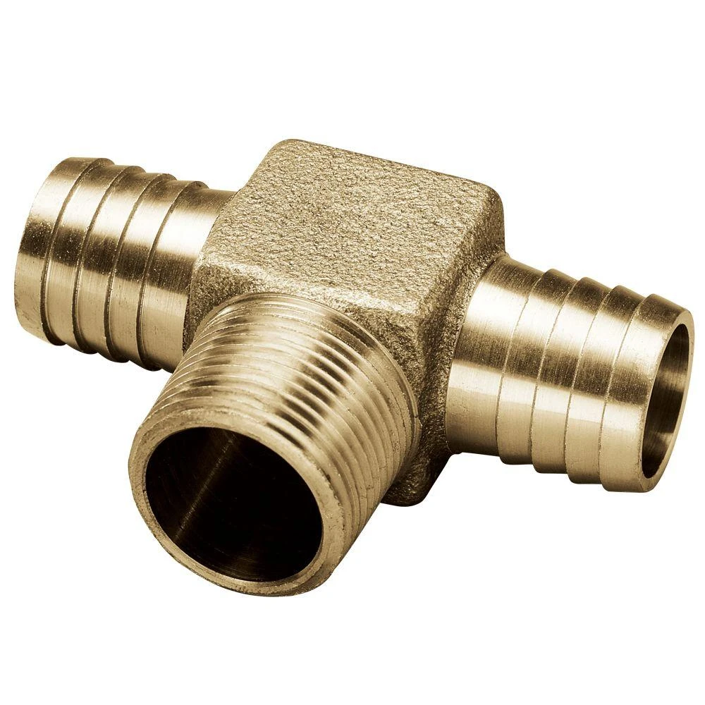 Hydrant Tee, 1 x 3/4 In. MPT