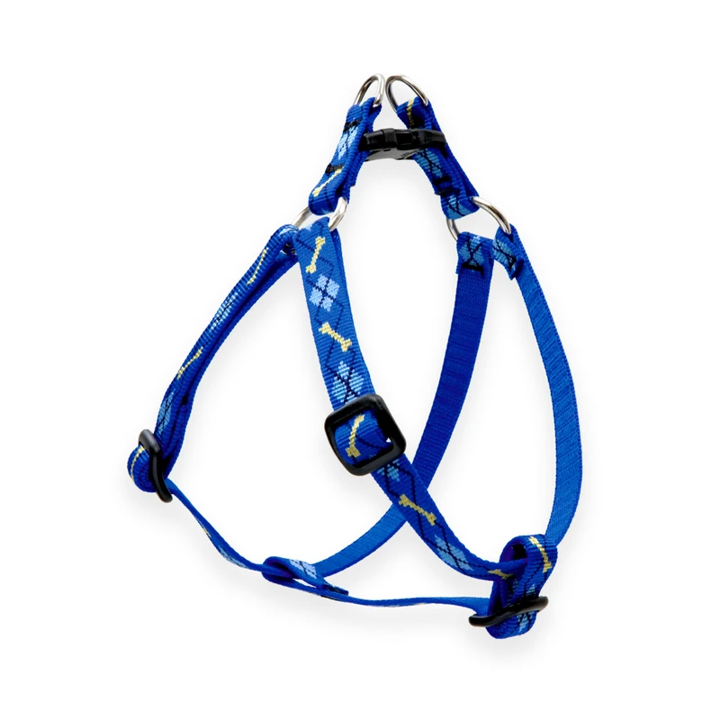 Step-In Dog Harness, Non-Restrictive, Dapper Dog, 1/2 x 12 to 18-In.