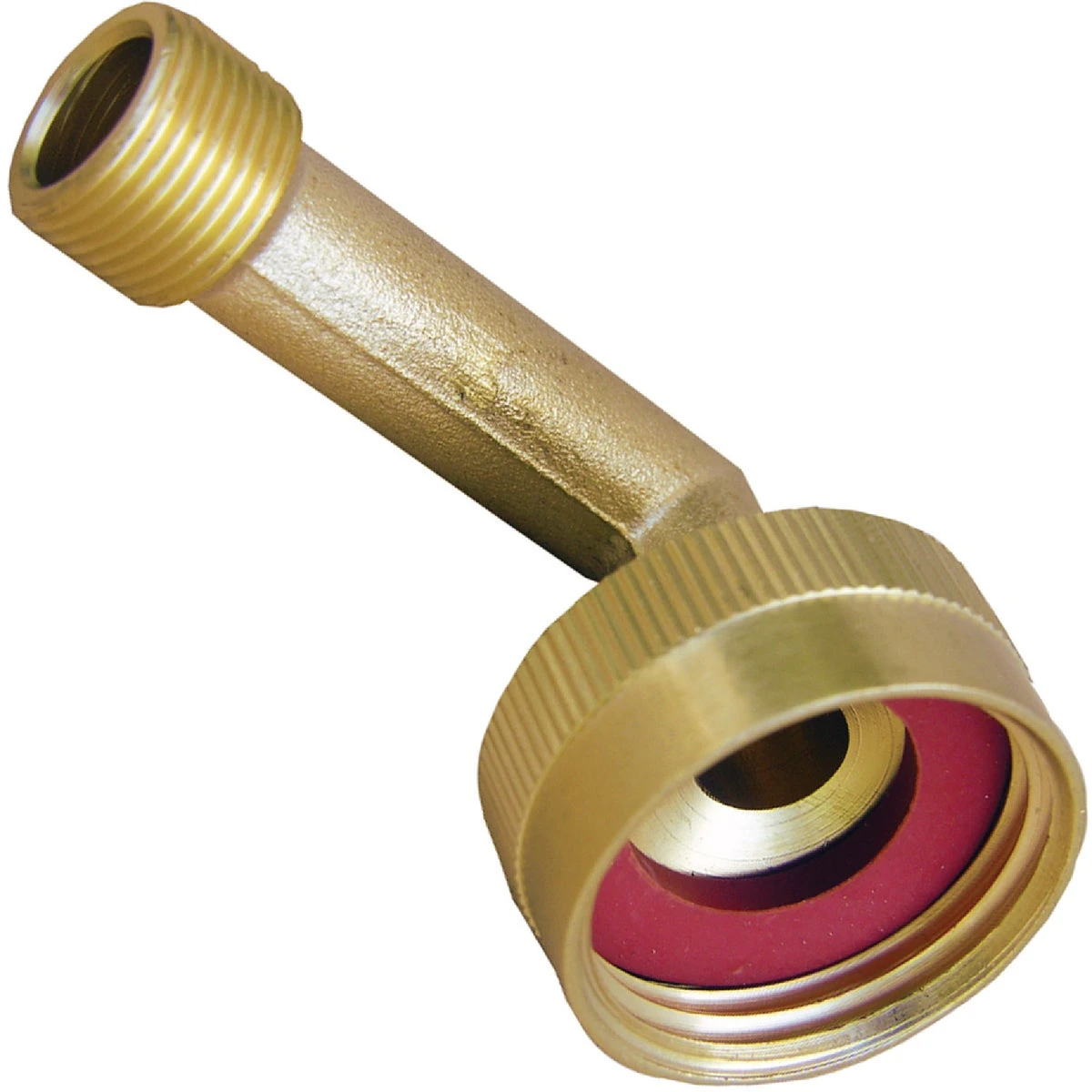 Pipe Fitting, Brass Elbow, 90 Degree, 3/4 FGH x 3/8 In. Compression