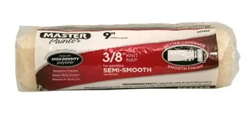 Premium Paint Roller Cover, 9 x 3/8 In. Nap
