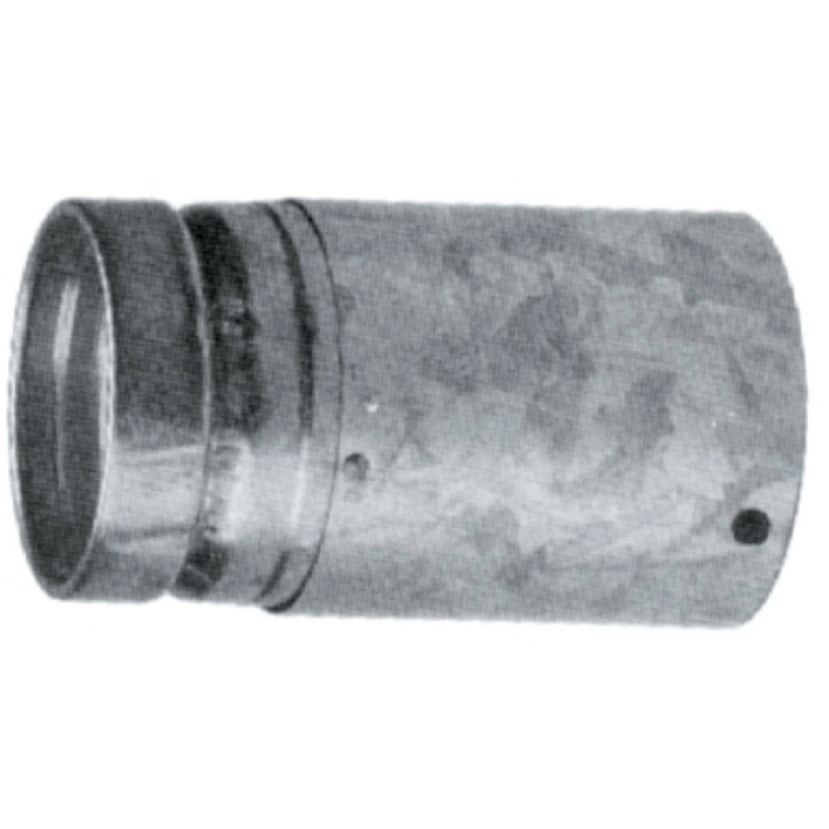 Gas Vent Pipe, Round, Type B, Adjustable, 5 to 12-In.