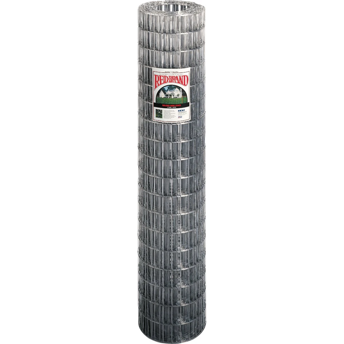 Welded Wire Fencing, 48-In. x 100-Ft., #84067, 14 Gauge