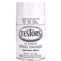 Craft Spray Paint, White Gloss, 3-oz.