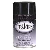 Craft Spray Paint, Black Gloss, 3-oz.