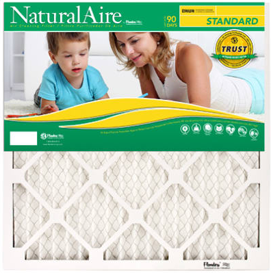 12x20 x 1 In. Standard Pleated Air Filter, MERV 8, 90 Days