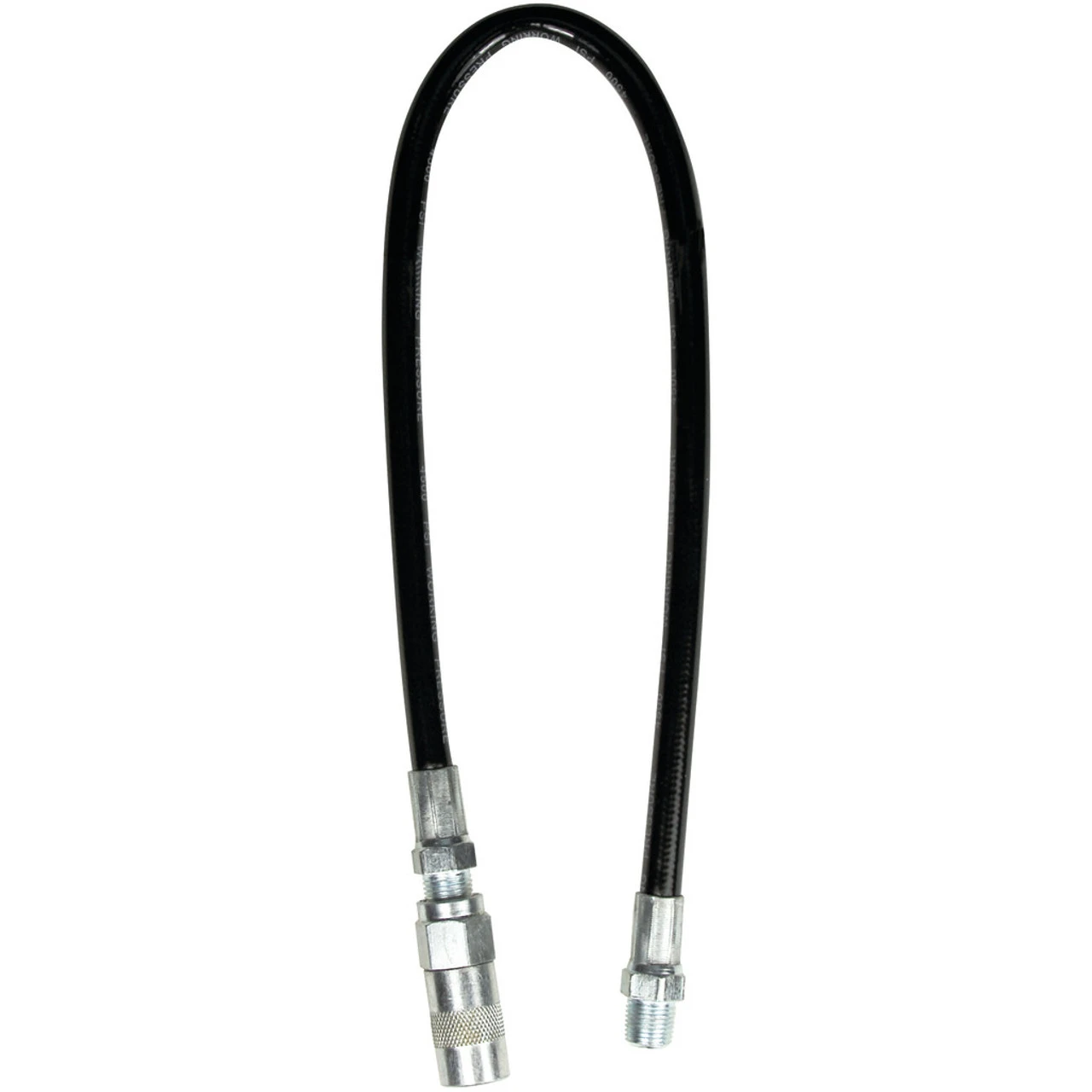Grease Gun Flex Hose, 18 In.