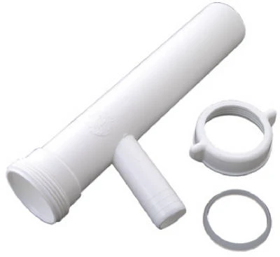 1-1/2-Inch O.D. Tube x 8-Inch With 3/4-Inch O.D. Plastic Dishwasher Branch Tailpiece