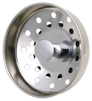 Chrome Basket Strainer With Post