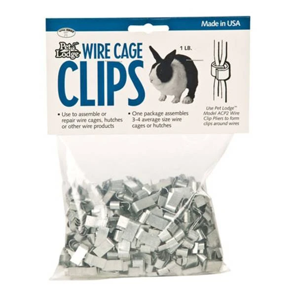 Wire Cage Clips For Secure Animal Housing - Durable And Reliable
