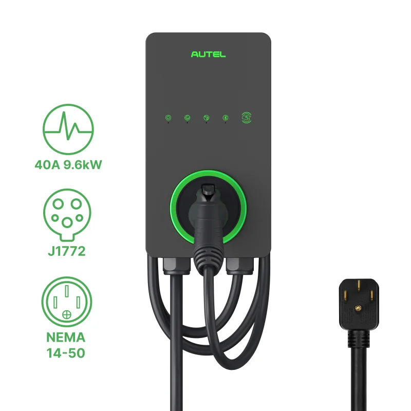Autel AC Lite Home 40A 9.6kW Level 2 EV Charger Dark Gray