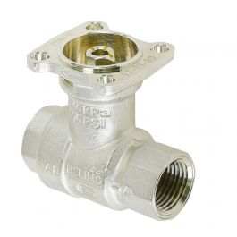 Belimo B214B 1/2" 2-Way Characterized Control Valve Chrome Plated Brass Trim 7.4 Cv