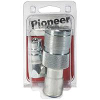8200 SERIES CONNECT UNDER PRESSURE QUICK COUPLER WITH TIP- 1/2" BODY x 1/2" NPT - VISI-PACK CLAMSHELL