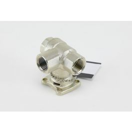 Belimo B312B 3-Way 1/2" Characterized Control Valve 3.0Cv Chrome Plated Trim