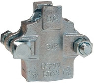 Dixon Boss B9 Clamp 3/4 in. Hose ID Zinc Plated Iron 2-Bolt Type