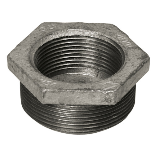 King OEM Cast Iron Double Tapped Bushings w/ Outside Hex