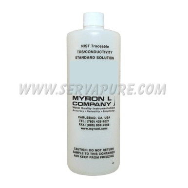 Myron L 442-500 Conductivity/TDS Standard Solution, Quart Bottle (32 Oz)