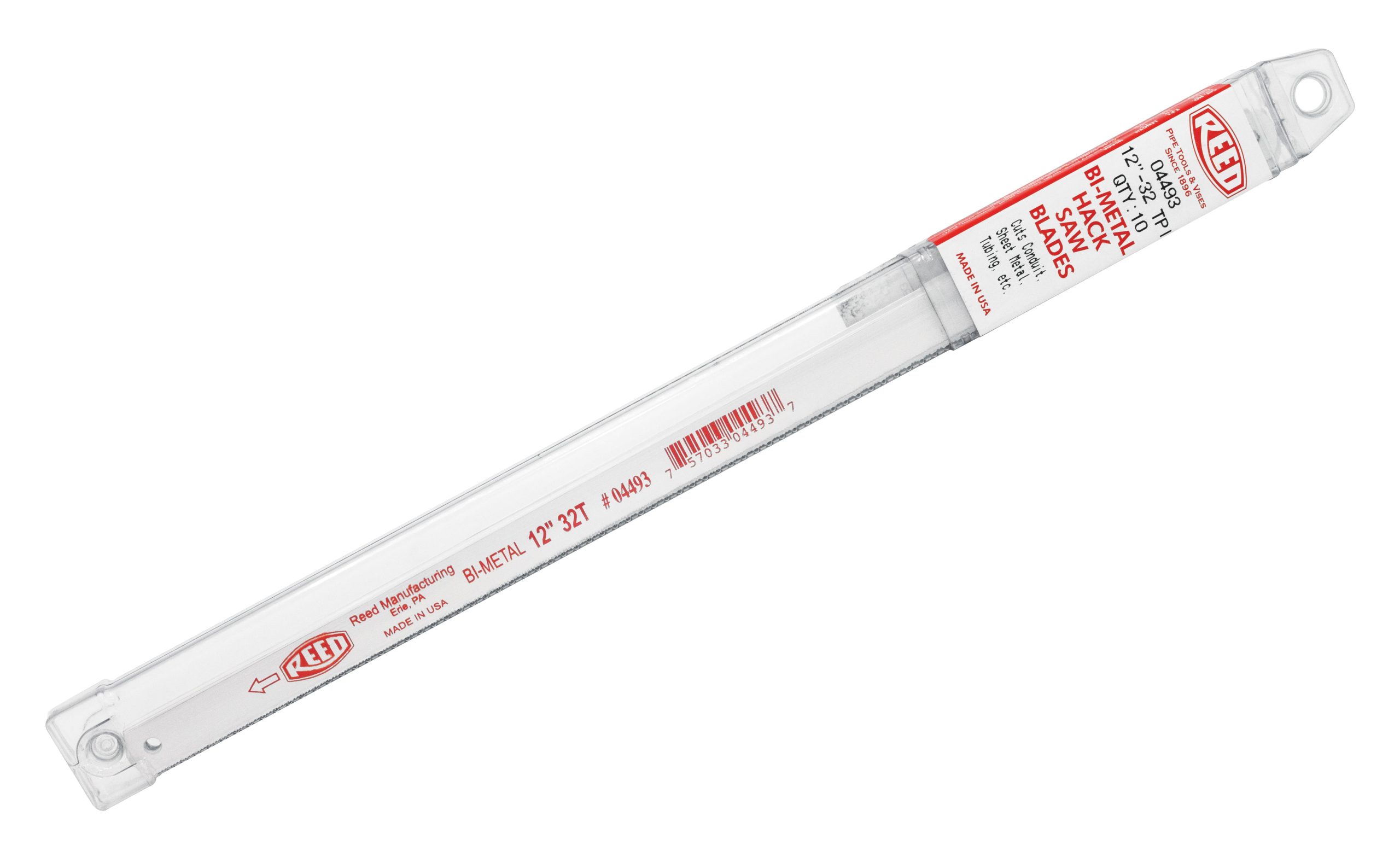 REED BH32 Bi-Metal Hack Saw Blade, 12-Inch 32 TPI