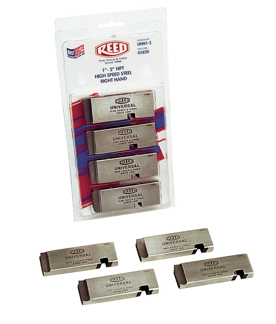 REED UHS1-2 Universal Die Segment, HS Stainless Steel 1 to 2-Inch NPT