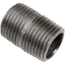 1/8 INCH X 1/8 INCH MNPT X MNPTBLACK IRON CLOSE NIPPLE