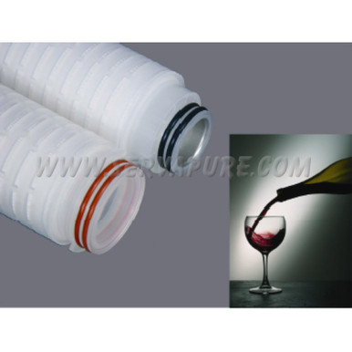 CPF Polypropylene Depth Cartridge, 40 Micron Rating, FPD40, Food & Bev. Grade