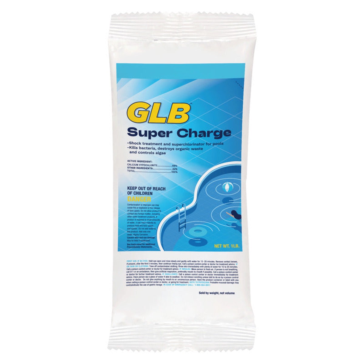 GLB Super Charge Cal-Hypo Shock 1 lb|71428A