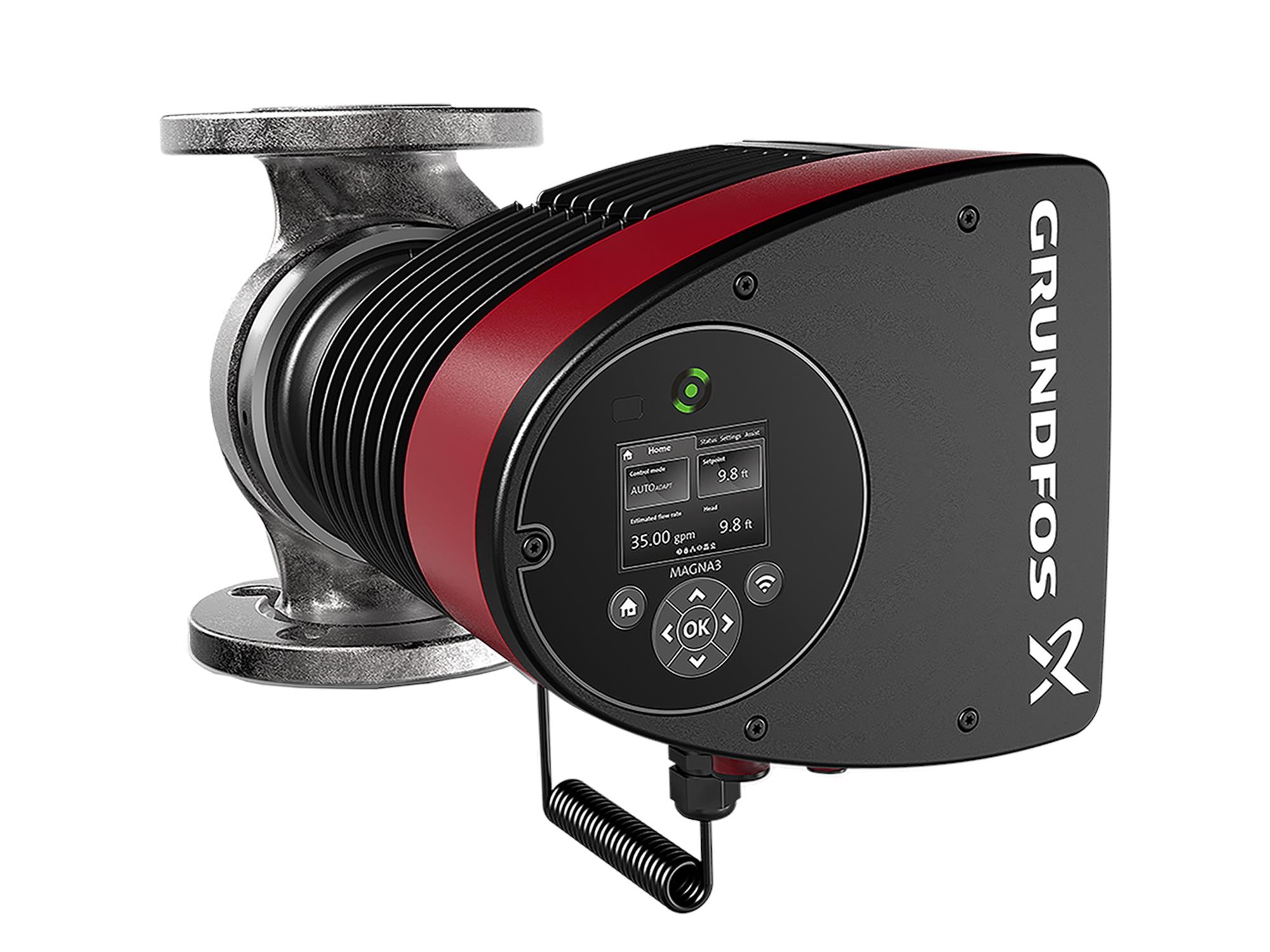 Grundfos 98124702, MAGNA3 65-120 GF Stainless Steel Circulator Pump