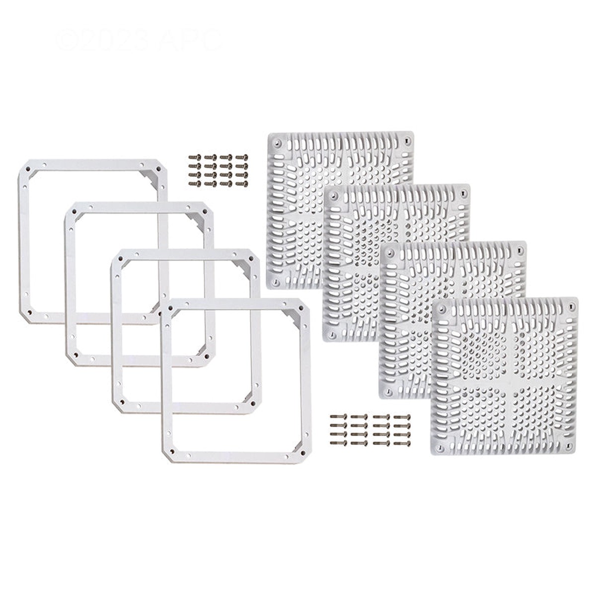 Hayward 18" Hi-Flow Cover & Inner Frame | WGX1033BHF2