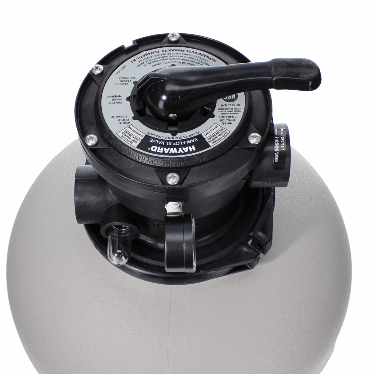 Hayward ProSeries 18" Sand Filter Top Mount|W3S180T