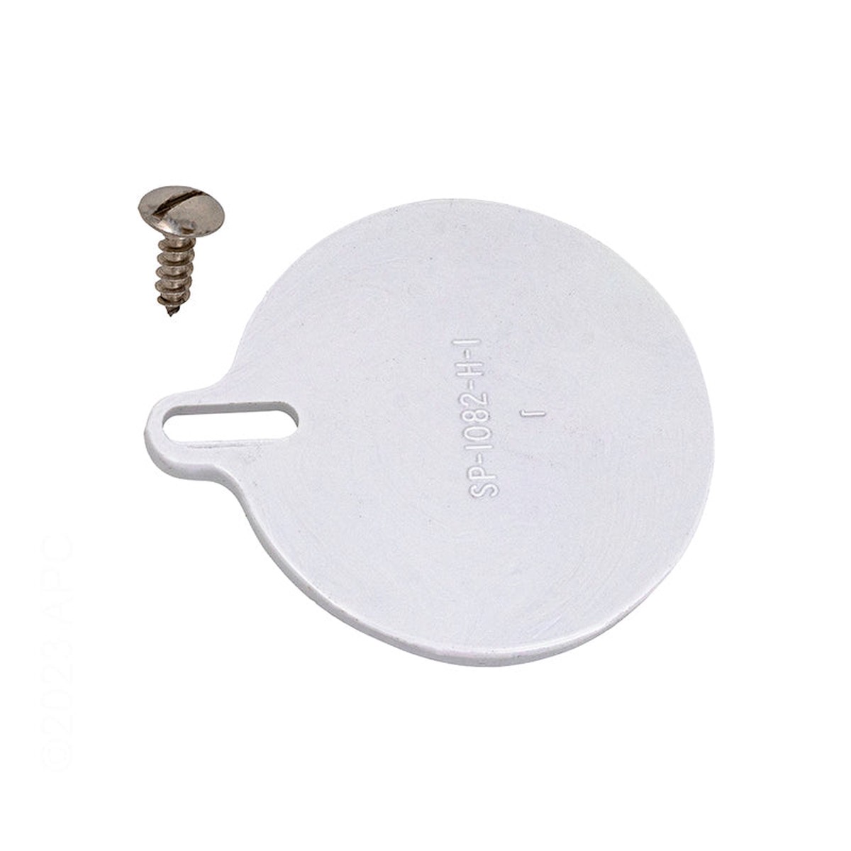 Hayward Skimmer Slide Plate w/ Screw (SP1082/84/85) | White | SPX1082H1A