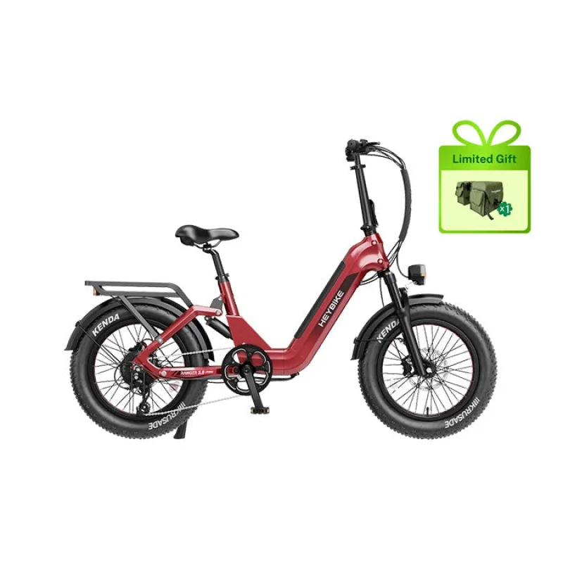 HeyBike Ranger 3.0 Pro Electric Bike Ruby Red