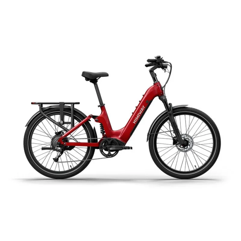 Himiway A7 Commuter Electric Bike Red