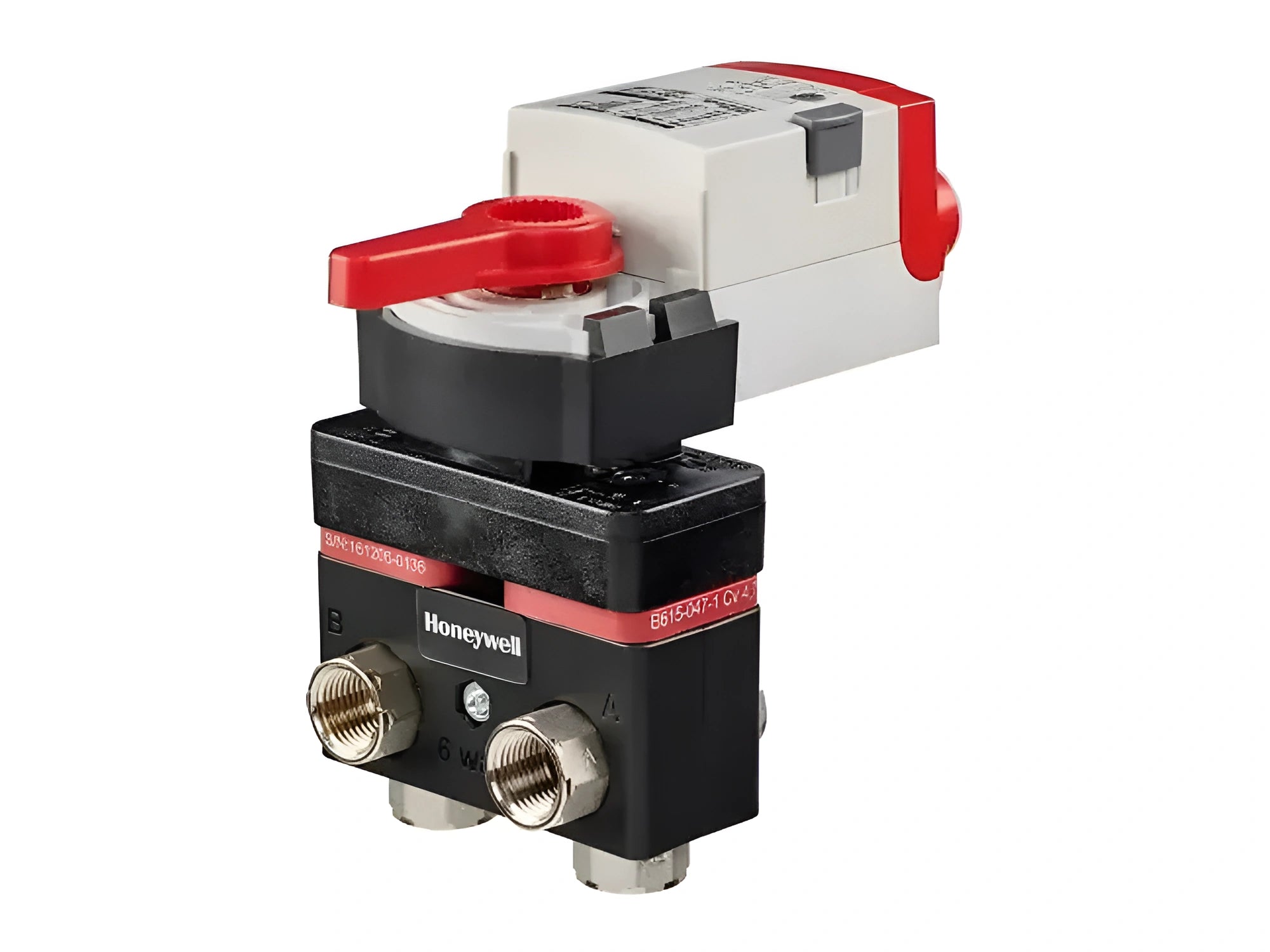 Honeywell VB6 Series 6-Way Control Ball Valve & Actuator VB6A003+074+AL
