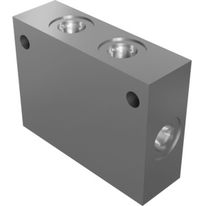 Genie Lift Part # 76061GT - MANIFOLD,TWO CAVITY X-PILOTED, EA