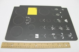 Genie Lift Part # 82593GT - DECAL,GROUND CONTROL PANEL***, EA