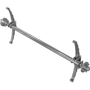 Genie Lift Part # 840377GT - AXLE ASSY,3500LB,IDLE,AL5,7,8, EA
