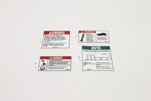 Genie Lift Part # 46291FRGT - DECAL KIT,LEFTSIDE,GS2032, EA