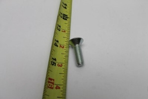 Genie Lift Part # 69843GT - SCREW,FHS,3/8-16 X 1.25, ZN, EA