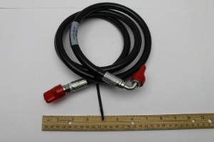 Genie Lift Part # 49117-5791GT - HOSE ASSY,1/4,90 FEM,STR FEMM, EA