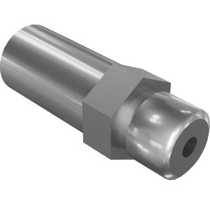Genie Lift Part # 42768GT - HOSE END,ML WITH O-RING,-4-4, EA