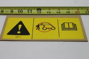 Genie Lift Part # 82473GT - DECAL SYMBOL COMP ACCESS, EA